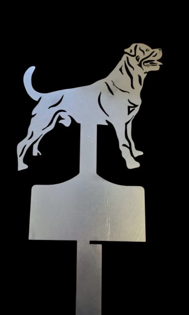 Fährtenschild Rottweiler Rüde